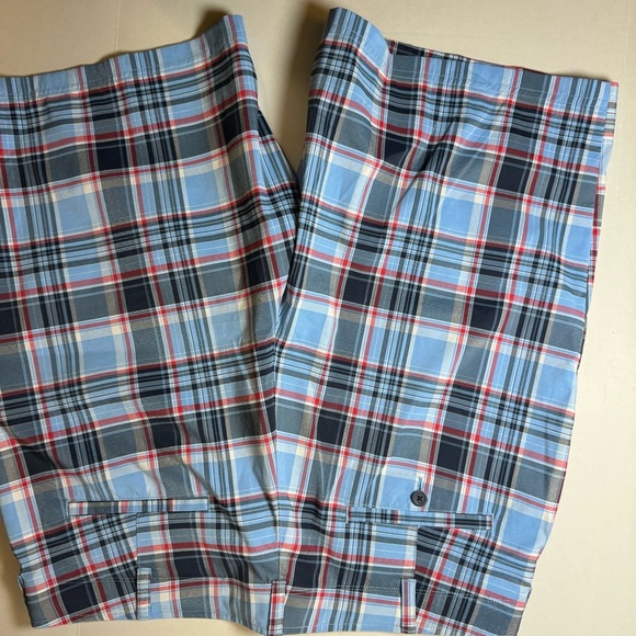 Jack Nicklaus Blue Checkered Shorts - Picture 5 of 7
